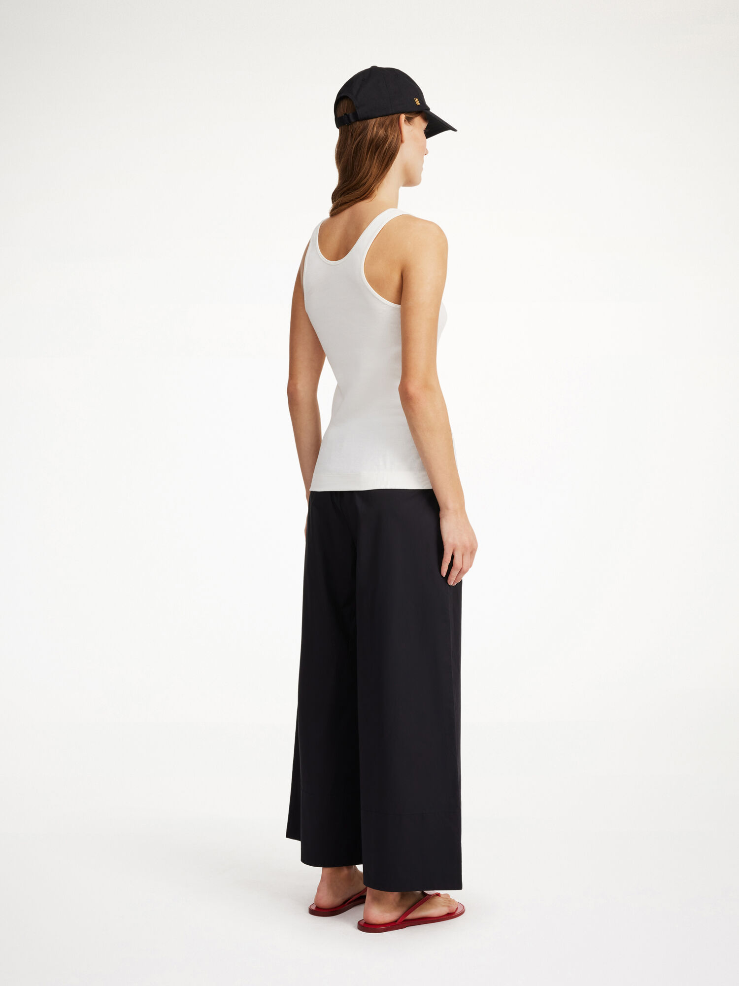 By Malene Birger Luisa High-waisted Suorat Housut Mustat | FI_BB22693