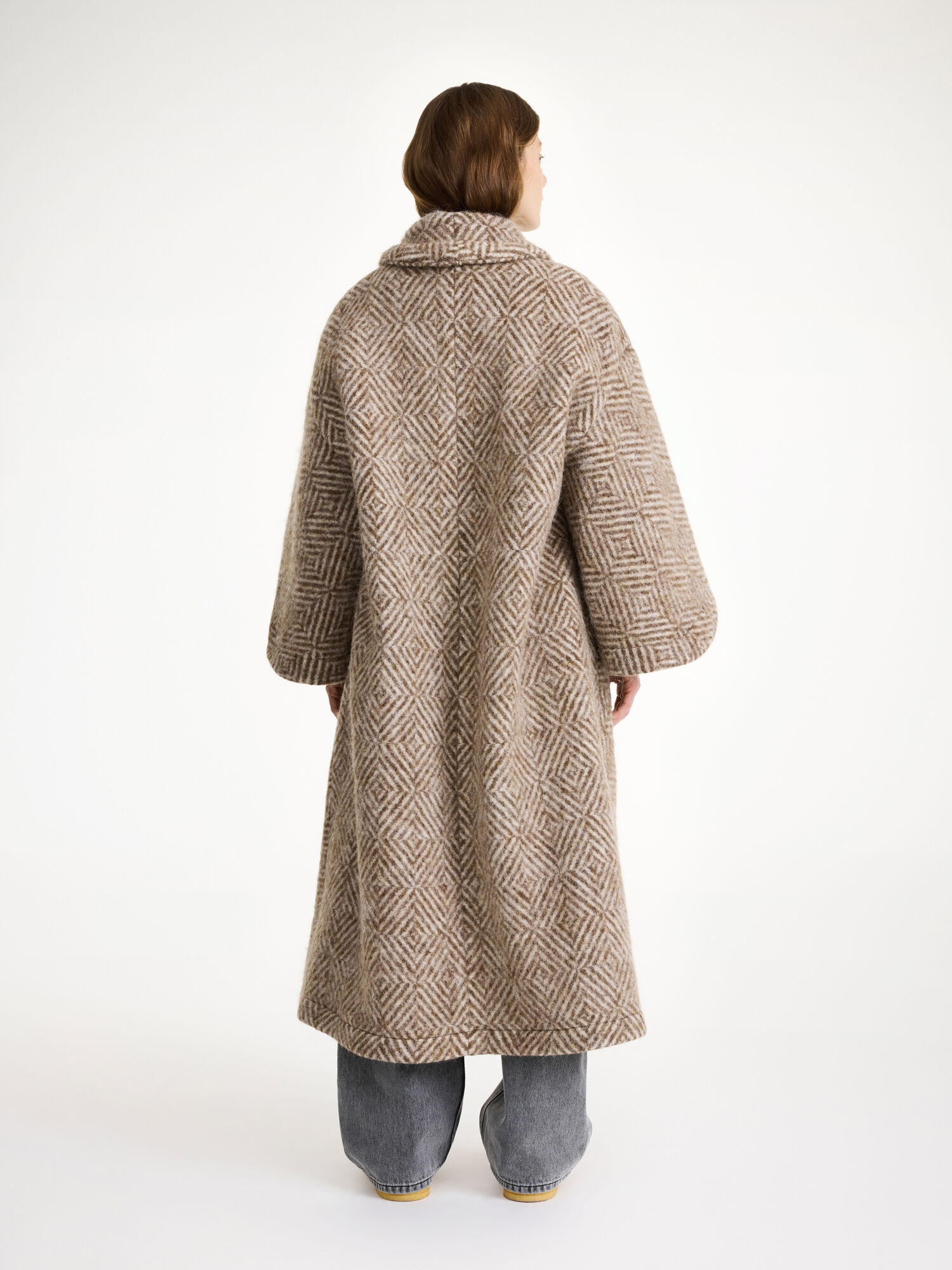 By Malene Birger Mangia Wool-blend Takit Shitake | FI_BB44451