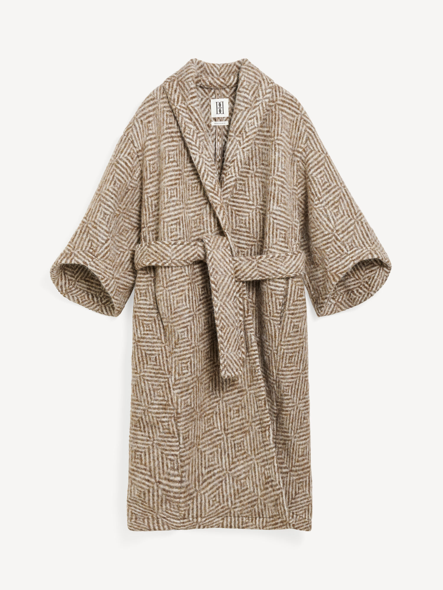 By Malene Birger Mangia Wool-blend Takit Shitake | FI_BB44451