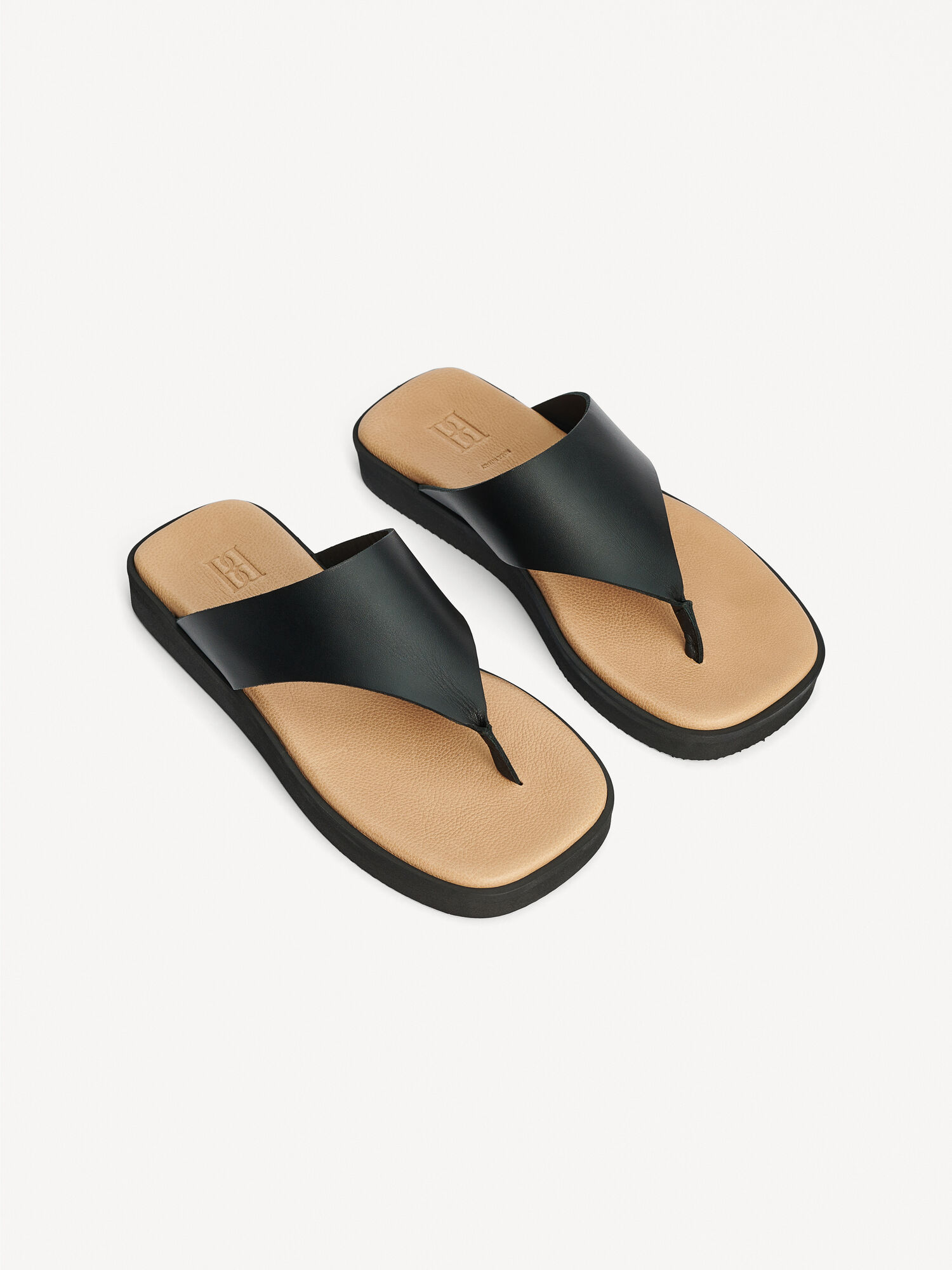 By Malene Birger Marisol Leather Sandals Kengät Mustat | FI_BB51594