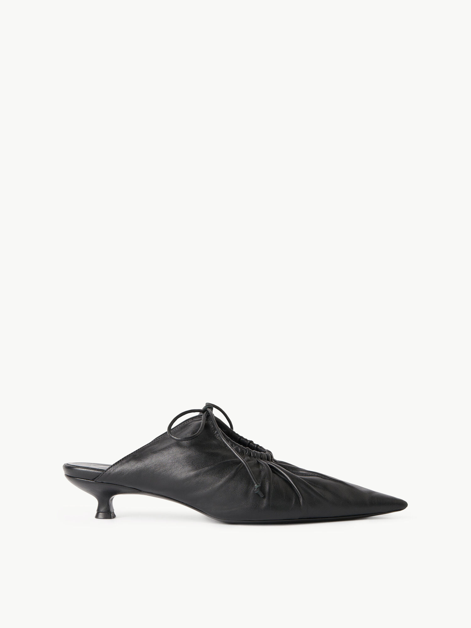 By Malene Birger Masey Leather Mules Kengät Mustat | FI_BB94664