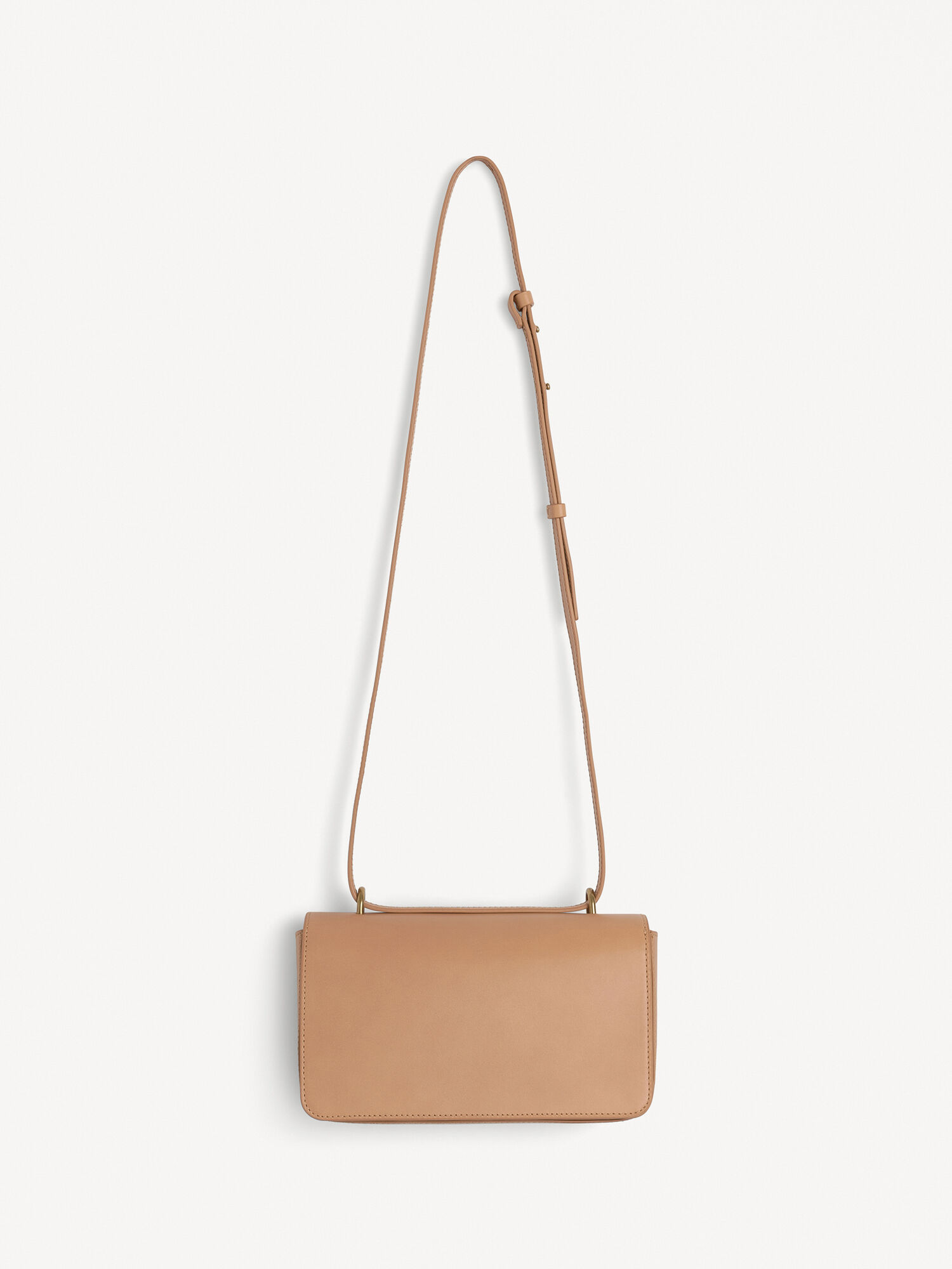 By Malene Birger Noval Leather Shoulder Laukut Tan | FI_BB62605