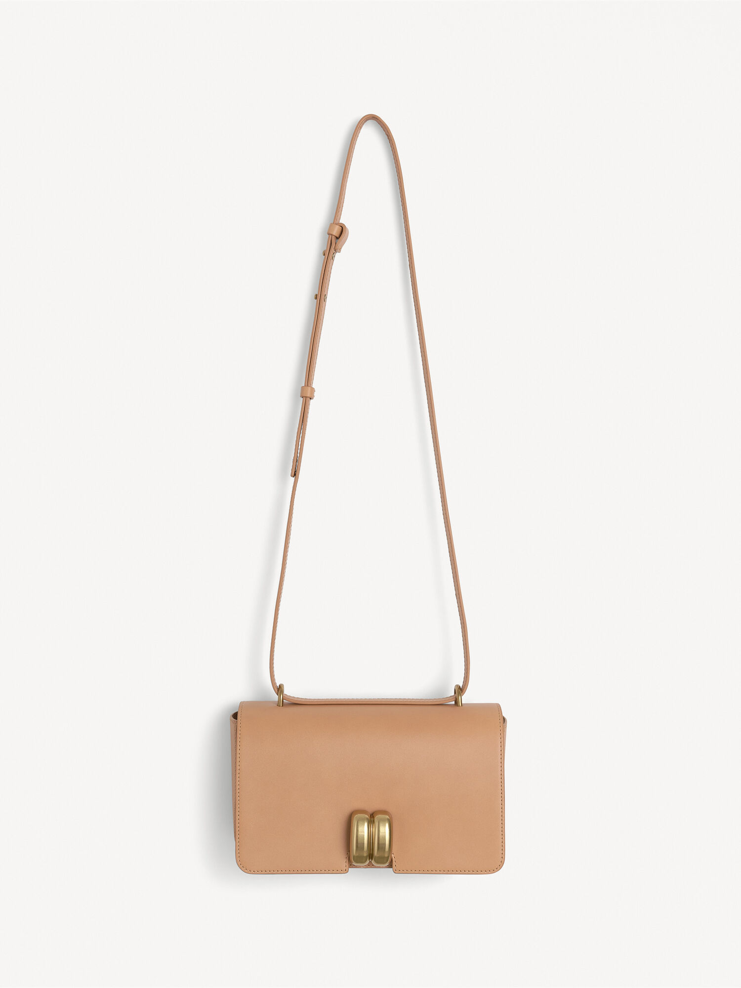 By Malene Birger Noval Leather Shoulder Laukut Tan | FI_BB62605