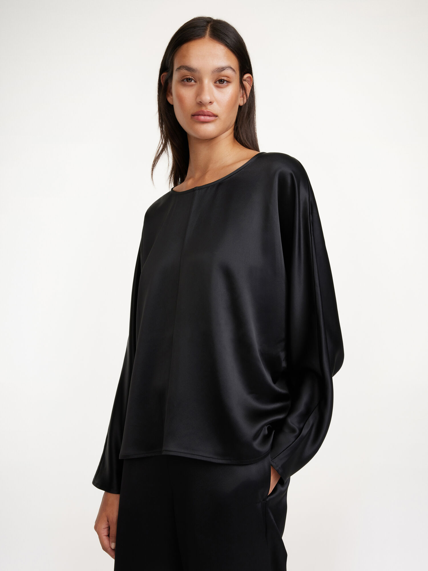 By Malene Birger Odelleys Blouse Paidat Mustat | FI_BB73364