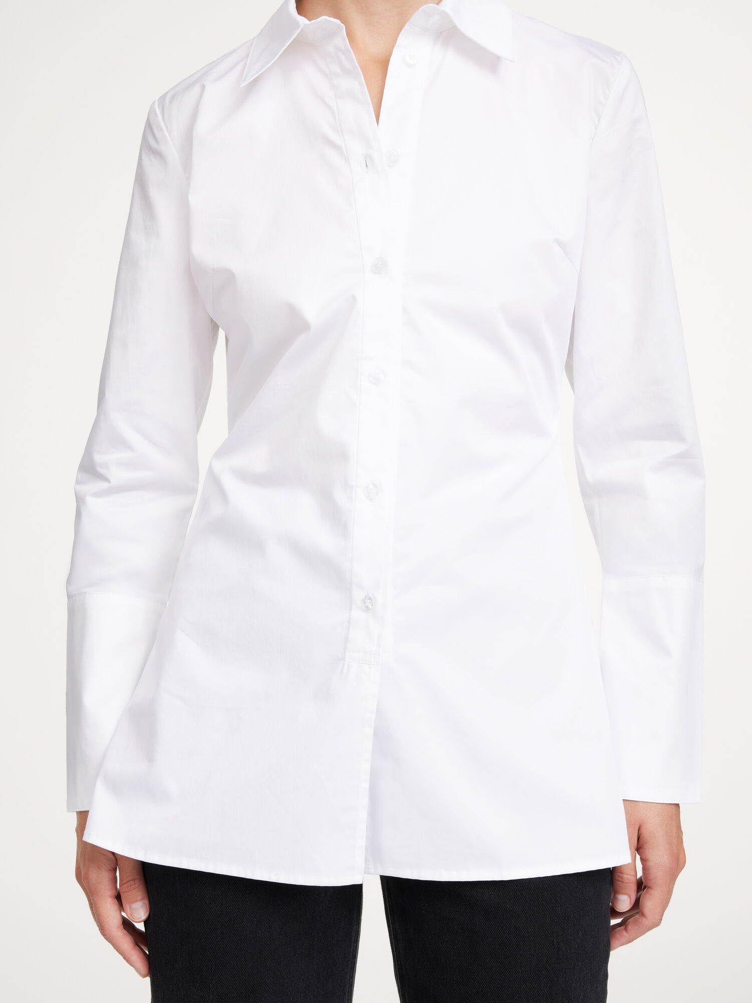 By Malene Birger Padano Organic Cotton Paidat Valkoinen | FI_BB92703