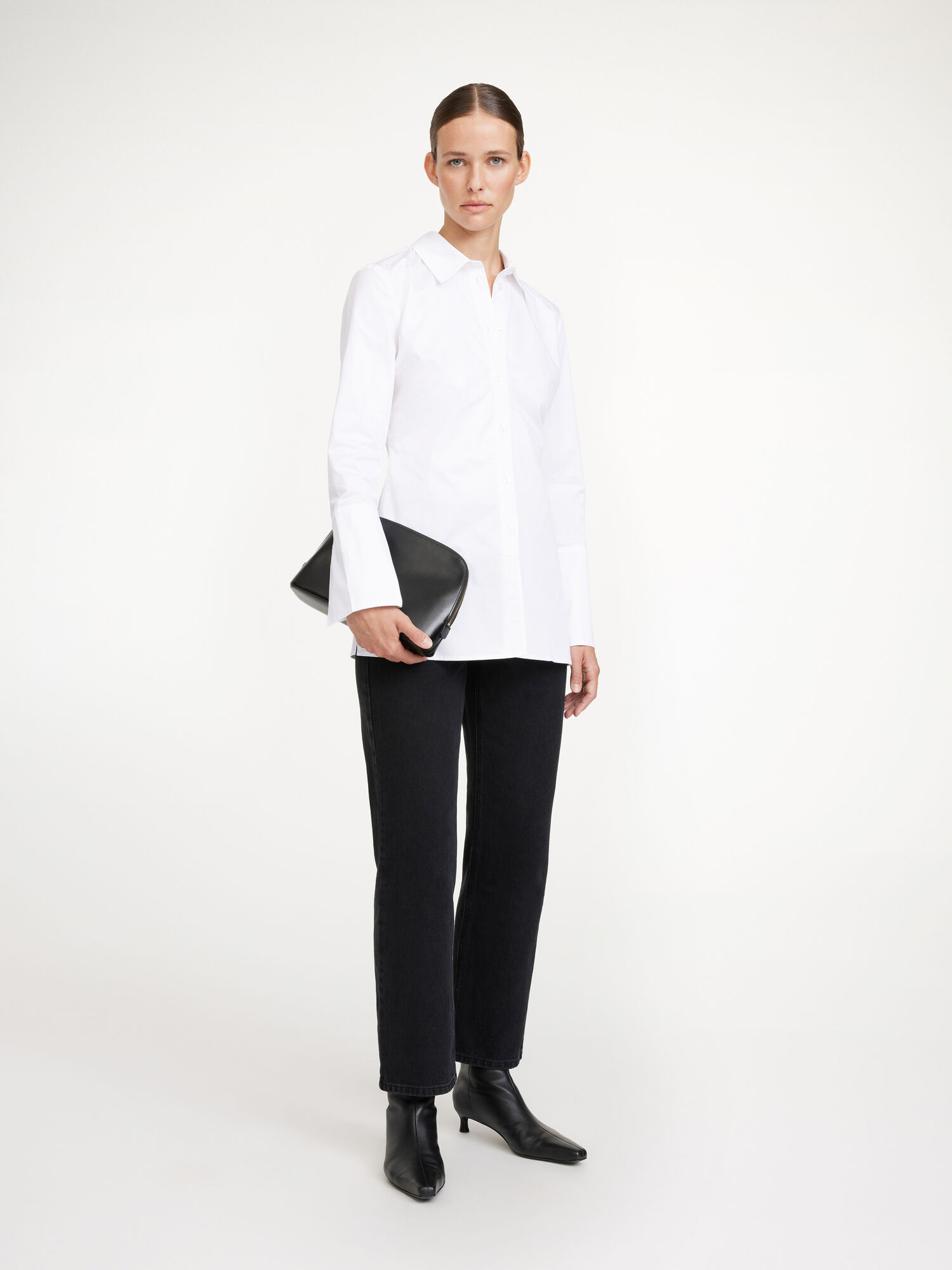 By Malene Birger Padano Organic Cotton Paidat Valkoinen | FI_BB92703