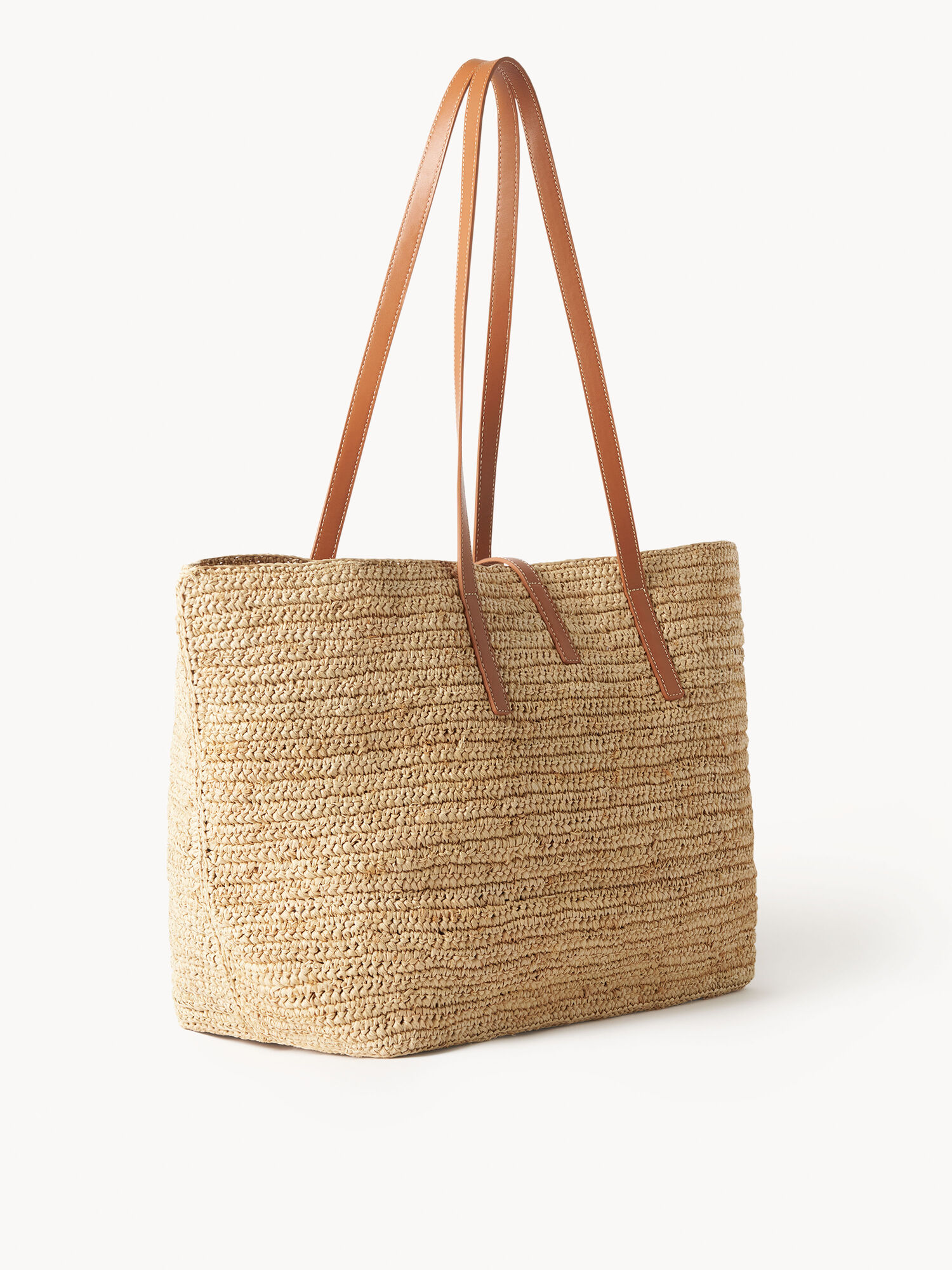 By Malene Birger Palla Straw Tote Laukut Vaalean | FI_BB94154