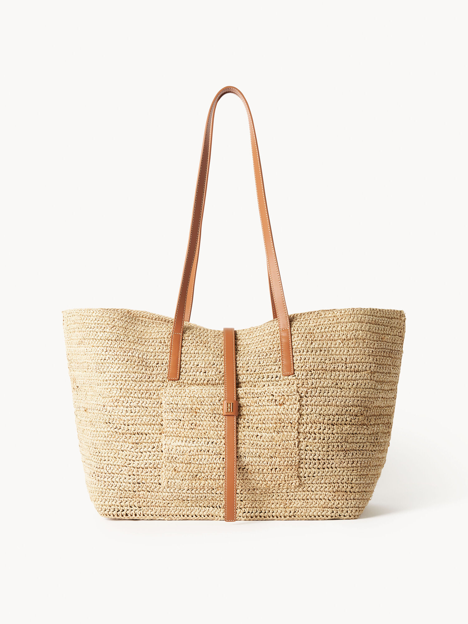 By Malene Birger Palla Straw Tote Laukut Vaalean | FI_BB94154