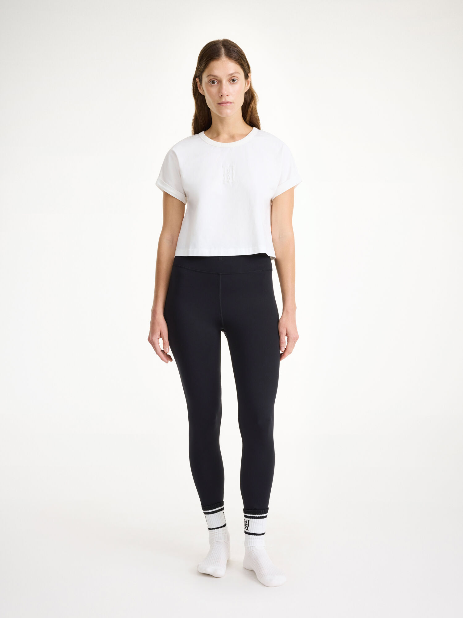 By Malene Birger Polene Athletic Leggings Suorat Housut Mustat | FI_BB62058