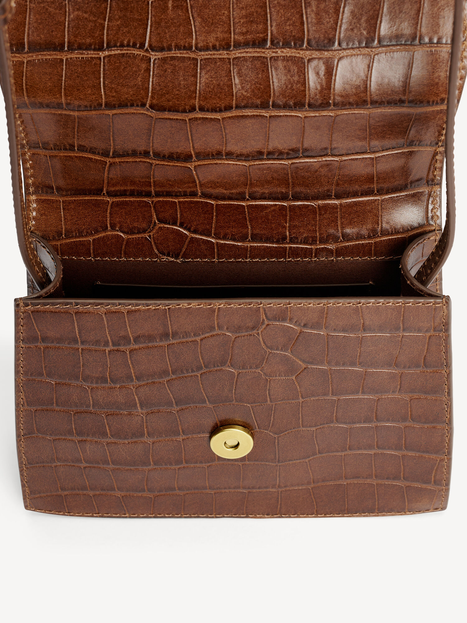 By Malene Birger Ramil Leather Shoulder Laukut Bison | FI_BB19822