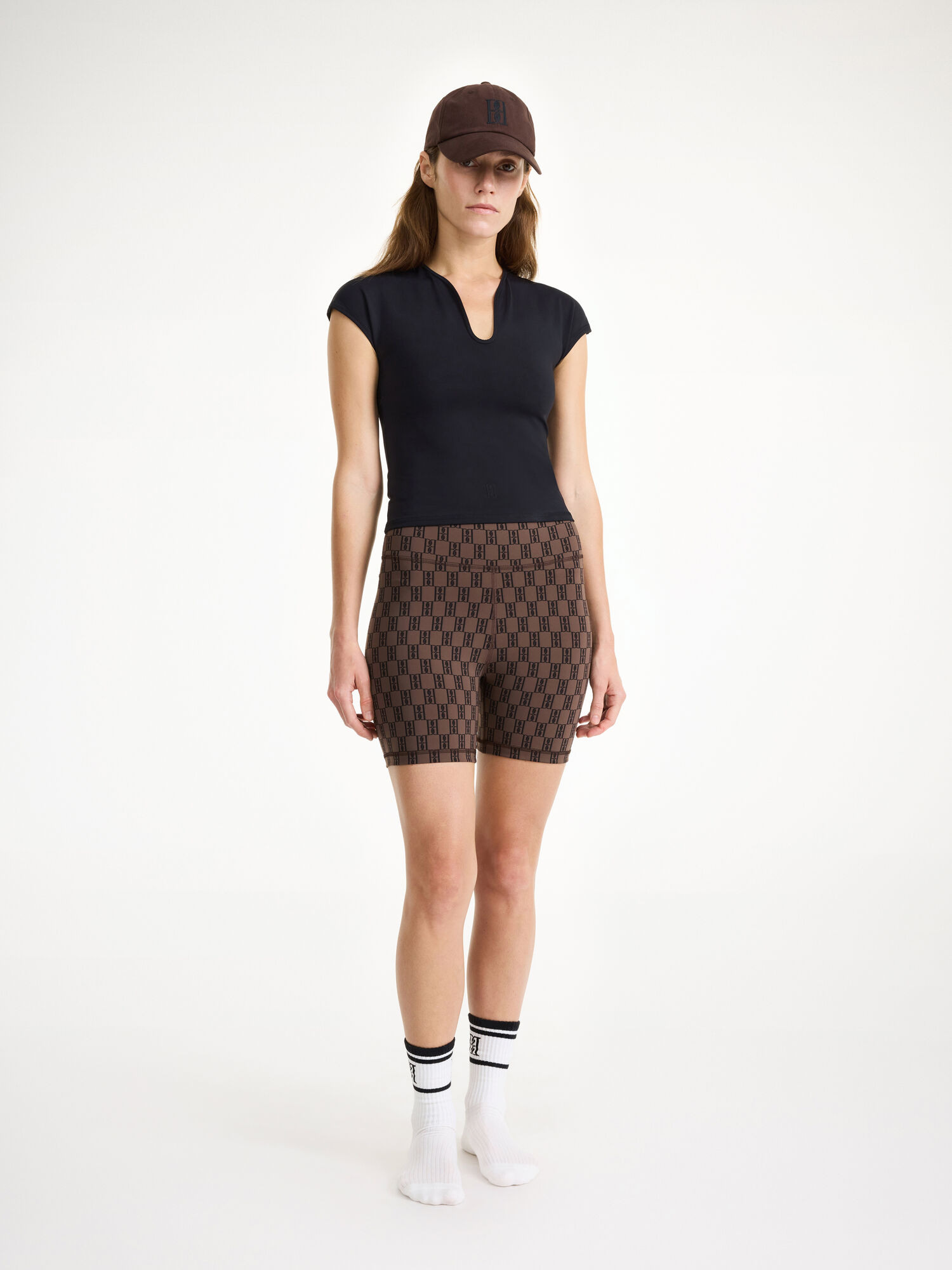 By Malene Birger Siola Atheletic Shorts Urheiluvaatteet Tumman | FI_BB25097