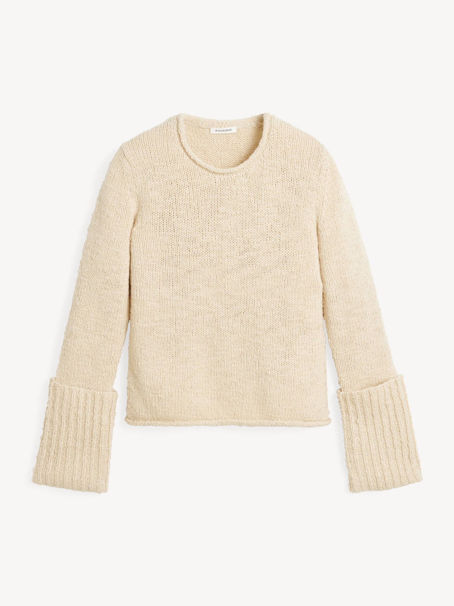 By Malene Birger Sorena Sweater Neuleet Oyster Gray | FI_BB45719