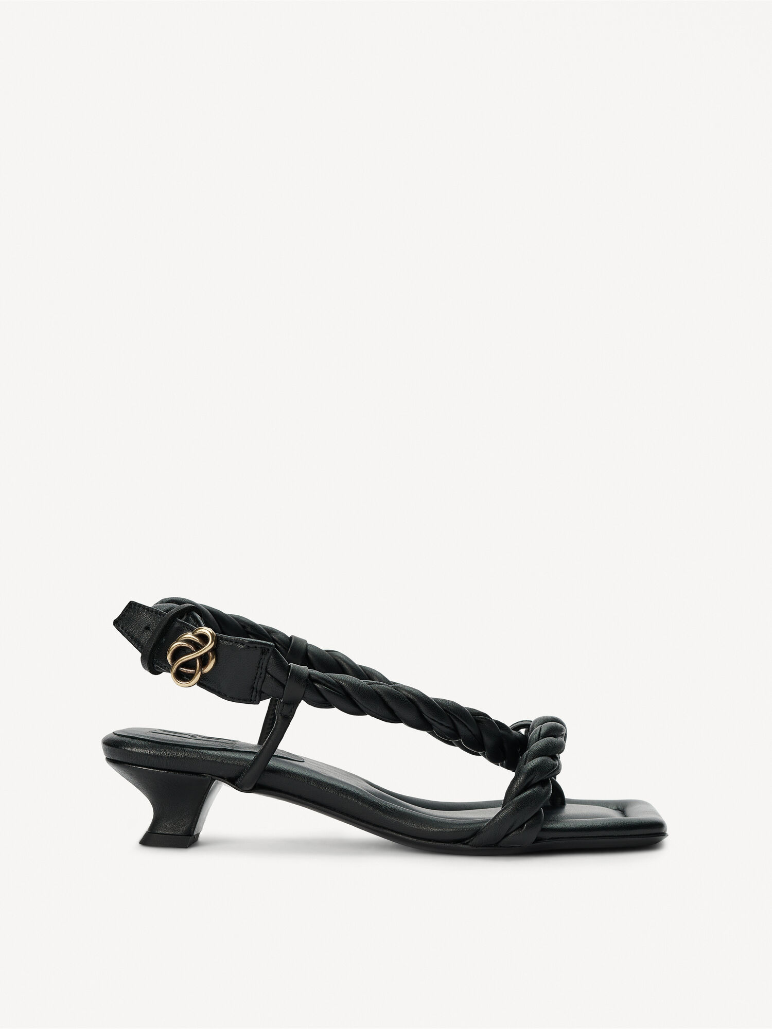 By Malene Birger Temona Leather Sandals Kengät Mustat | FI_BB37601