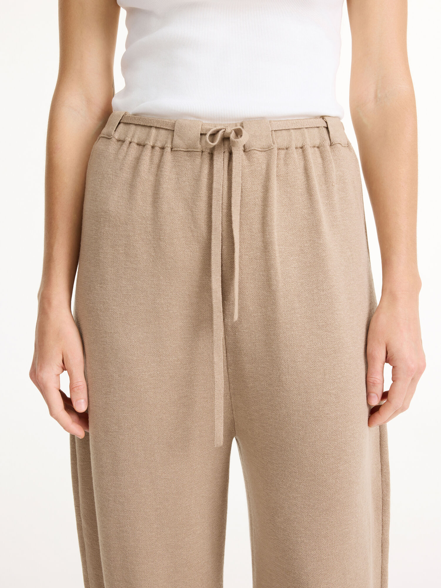 By Malene Birger Tevana High-waisted Trousers Neuleet Nomad | FI_BB42971