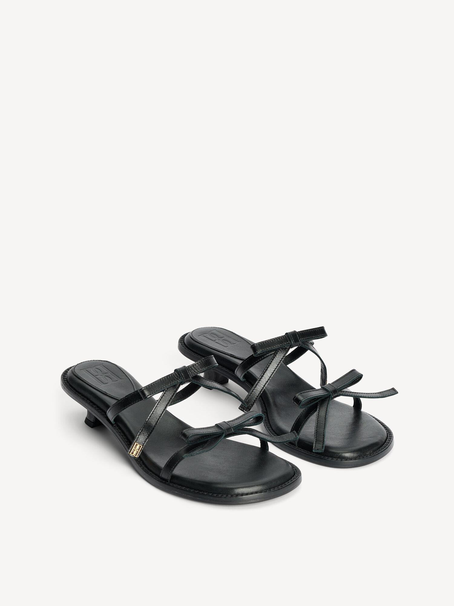 By Malene Birger Tianno Leather Sandals Kengät Mustat | FI_BB39792