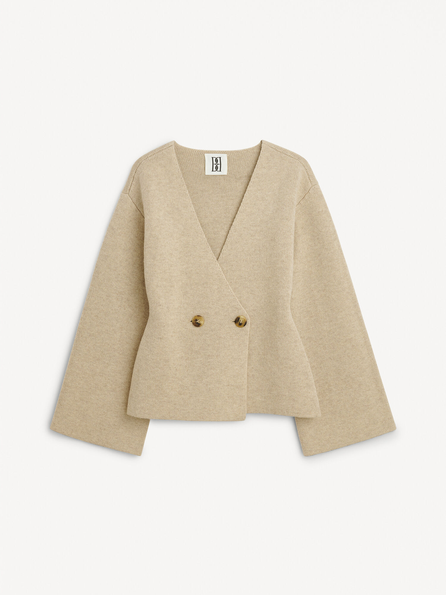 By Malene Birger Tinley Wool Cardigan Neuleet Beige | FI_BB20788