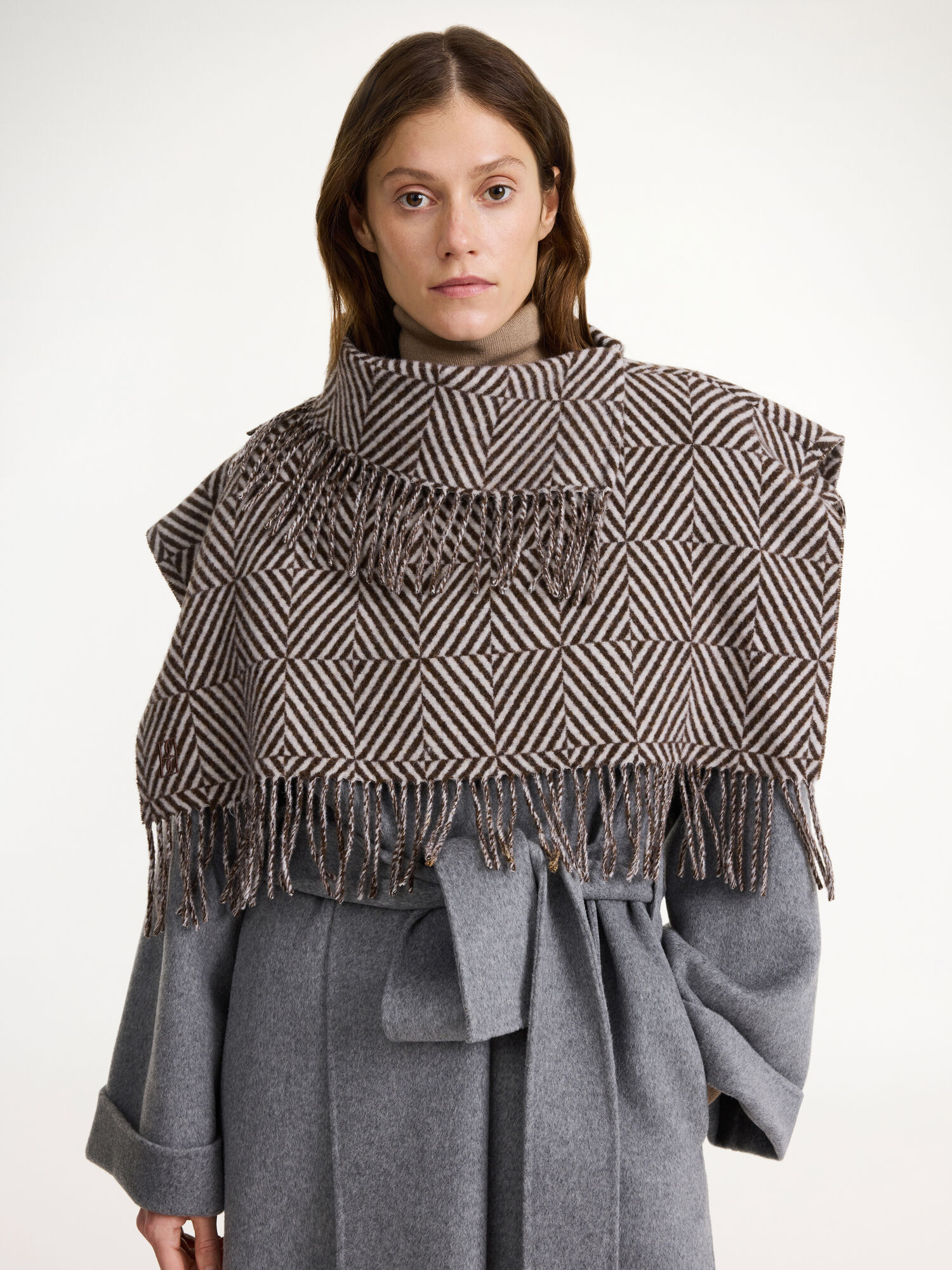 By Malene Birger Turtlas Wool Bib Huivit Birdeye | FI_BB21573