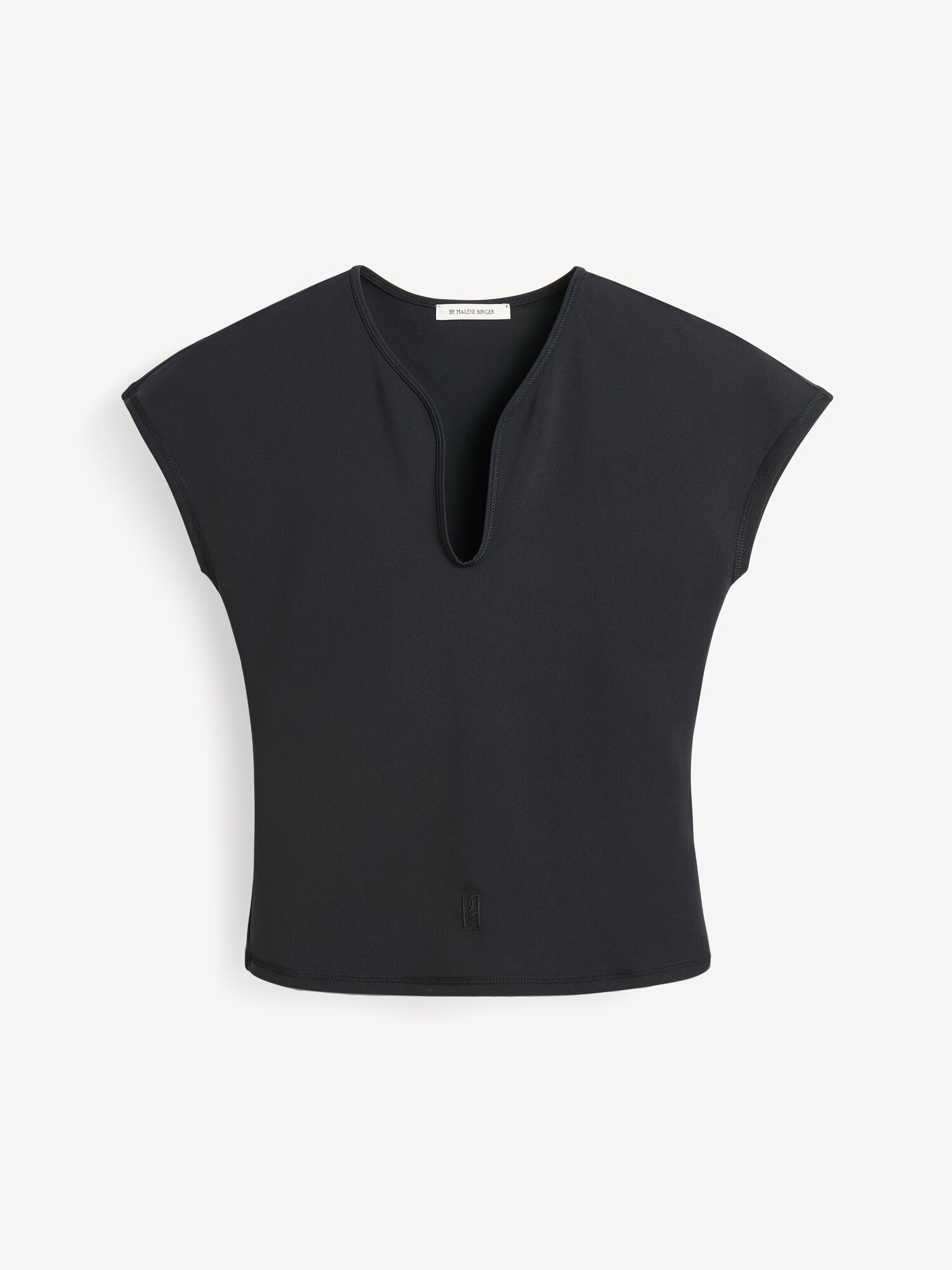 By Malene Birger Venazia Athletic Top Urheiluvaatteet Mustat | FI_BB86149