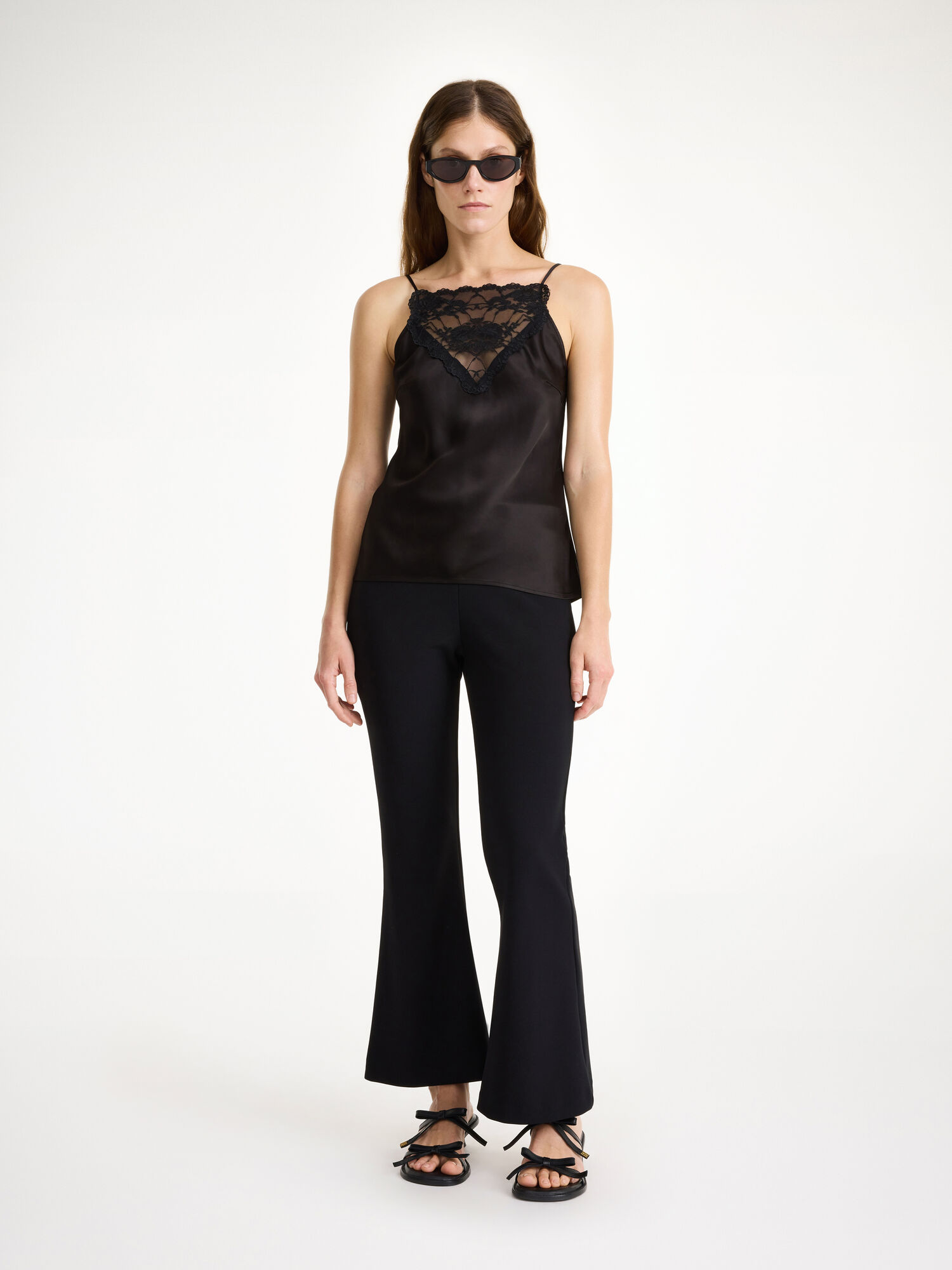 By Malene Birger Vilanna High-waist Suorat Housut Mustat | FI_BB19065